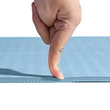 Good Nite Foldable Yoga Mat - TPE Non-Slip 183x61cm for Gym, Pilates & Travel, 0.6cm Thick