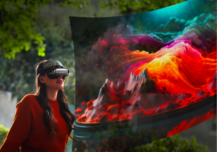 5K VR Headset for PC Gaming with Giant Screen Display - Tidesmit Tidesmit
