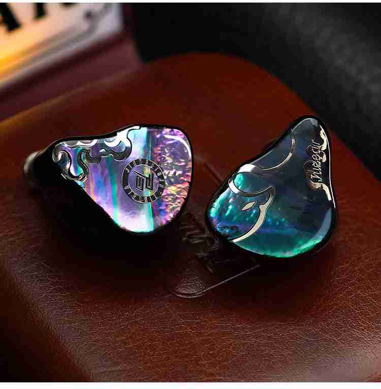 Juzear Defiant Hybrid In-Ear Monitors - 1DD+3BA Pro Studio Audio Tidesmit
