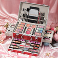 All-in-One Makeup Gift Set with Eyeshadow Palette, Lip Colors, Brushes & Creams - Complete Cosmetic Kit for Valentine'S Day, New Year'S Eve, Makeup Gift Set, Beauty Collection, Elegant Packaging, Highquality Brushes, Beauty E RED Tidesmit