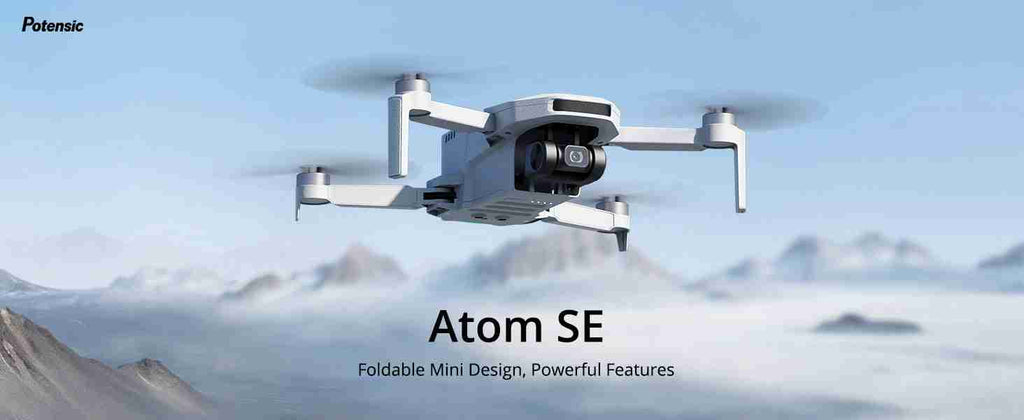 4K GPS Camera Drone | 249g Lightweight | 4km Range | 2 Battery Kit Tidesmit