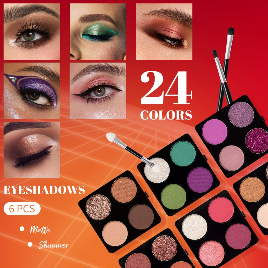 All-in-One Complete Makeup & Nail Kit Gift Set with Cosmetics (Nail Polish, Mascara, Eyeshadow) - Full Range Face, Eye & Lip Product Line, Multi-Functional Beauty Box with Brushes & Mirror - Perfect Birthday/Christmas/Holiday Tidesmit