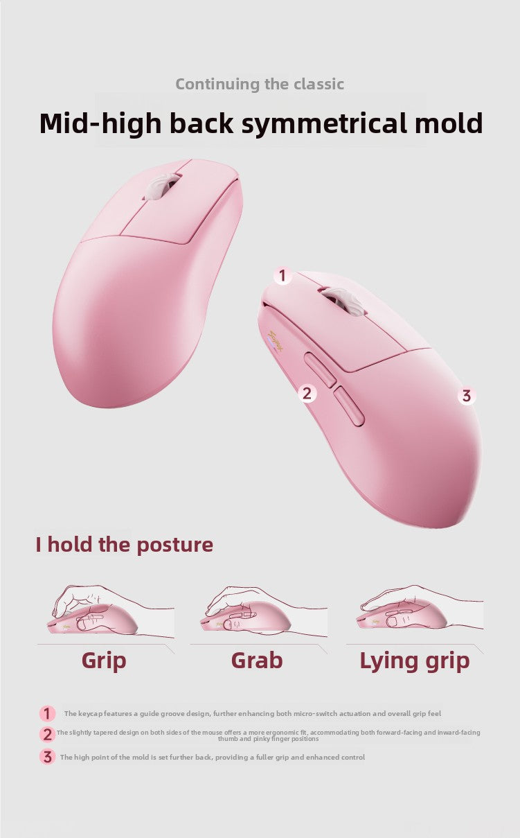 Scyrox V8S 40g Ultra-Light Wireless Gaming Mouse Tri-Mode 30000DPI PAWNEXT ONE RGB Macro FPS Esports Lightweight Mouse Gifts
