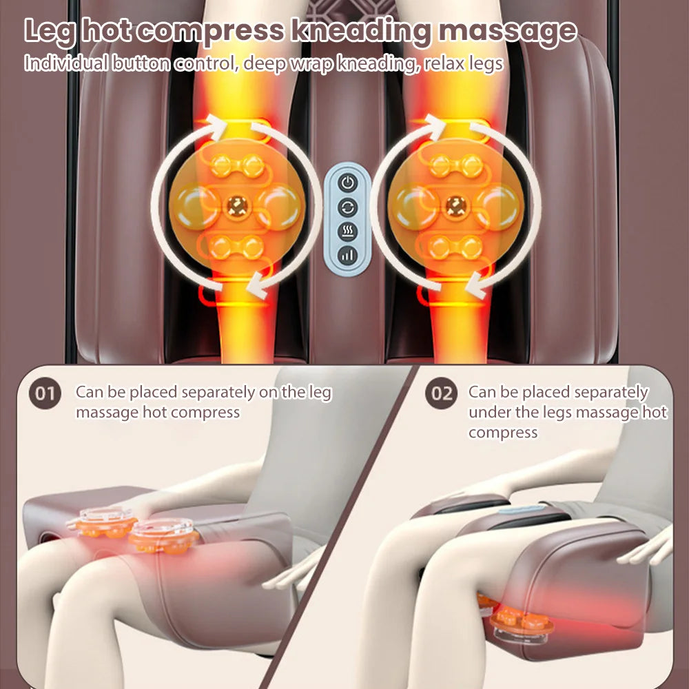 Electric Massage Mattress with Heat Therapy - Tidesmit EU Edition Massage Cushion Tidesmit