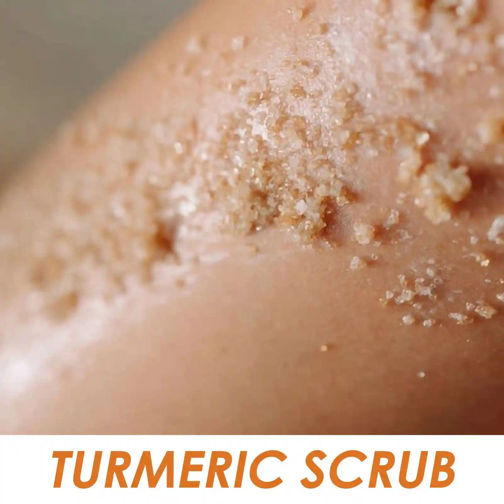 Turmeric Face and Body Scrub for Brightening Skin, 50g Boxed Scrubs Treatments Tidesmit