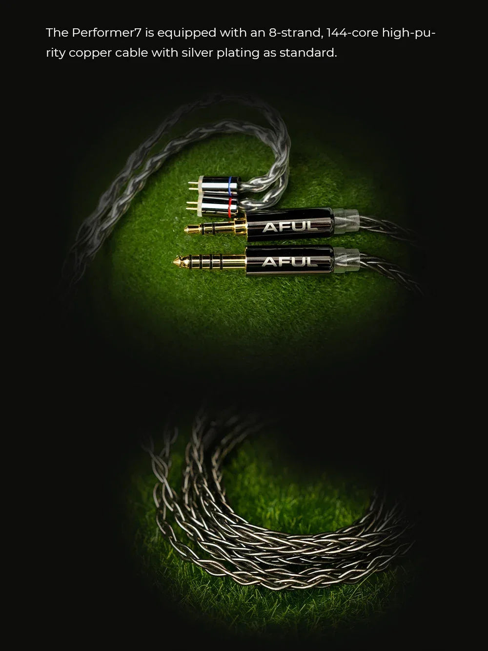 AFUL Performer 7 Wired IEMs | 7-Driver Hybrid HiFi Audio | Tidesmit Tidesmit