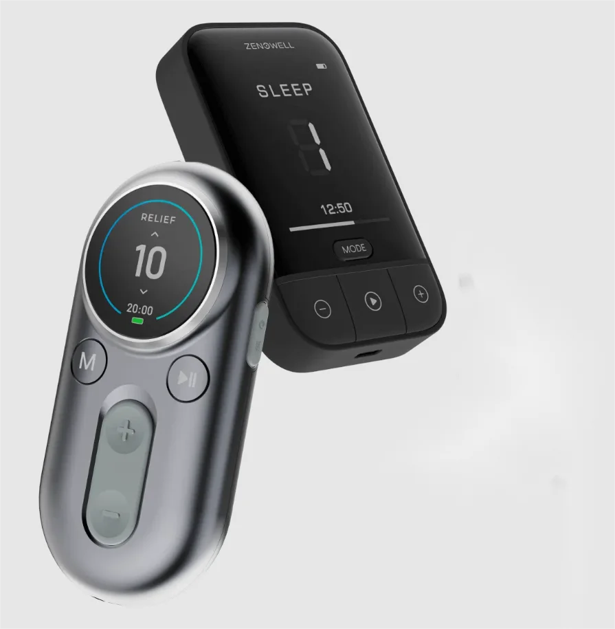 Vagus Nerve Stimulator for Sleep and Anxiety Relief | Tidesmit Relaxation Treatment 1 Luna 1 Vita Combo GERMANY Tidesmit