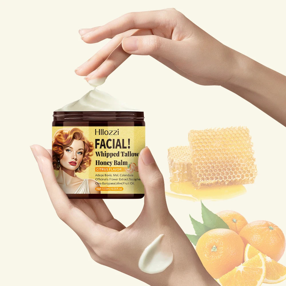 Whipped Tallow Cream, Moisturizing Face and Body Lotion, Skin Care, Lip Balm, Moisturizing,