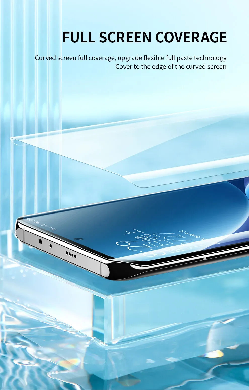 Xiaomi 15 Pro Screen Protector Hydrogel Full Coverage 2 Pack - Tidesmit Tidesmit