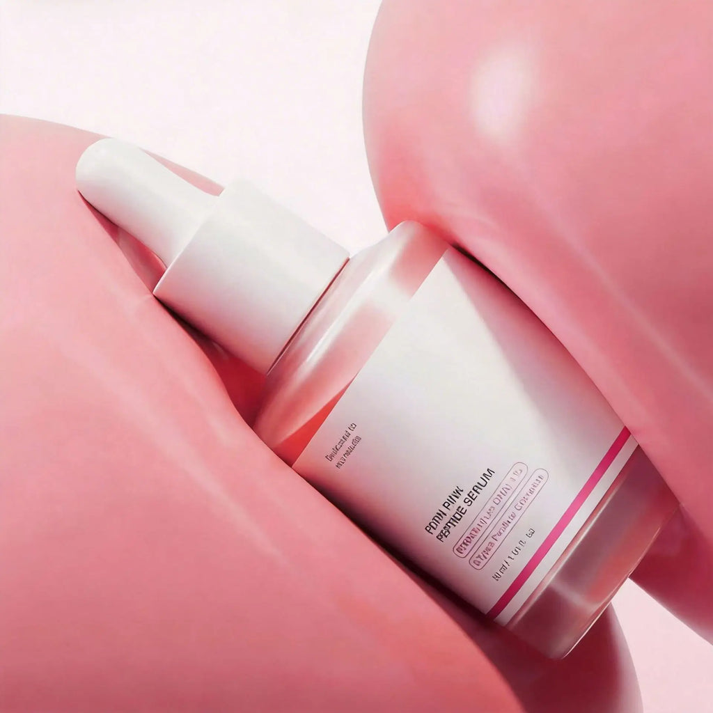 Niacinamide PDRN Pink Salmon Peptide Serum – Targets Dark Spots & Uneven Tone Hydrates Firms Smooths Fine Lines Daily Radiance