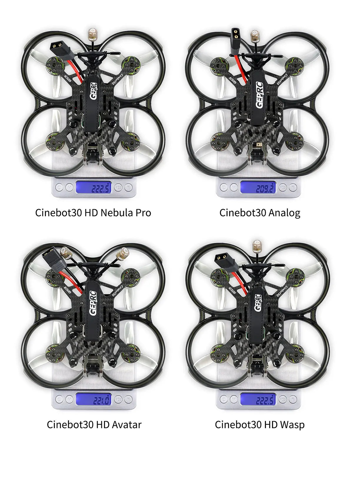 GEPRC Cinebot30 3-Inch FPV Drone 6S HD Vista Nebula Pro System Tidesmit