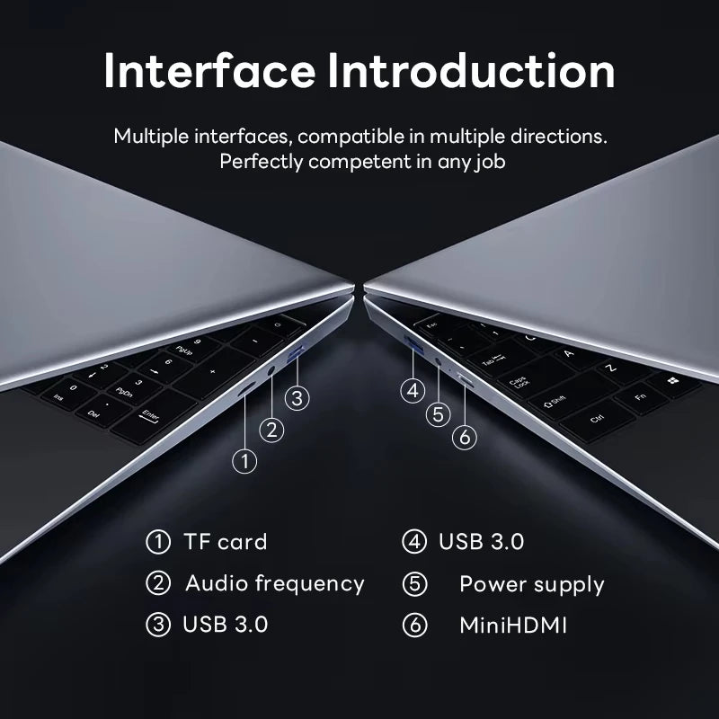 15.6" Windows 11 Pro Laptop Computer Intel Core i9 10980HK 16GB 1TB Laptops Office Computer Fingerprint Unlock Notebook PC