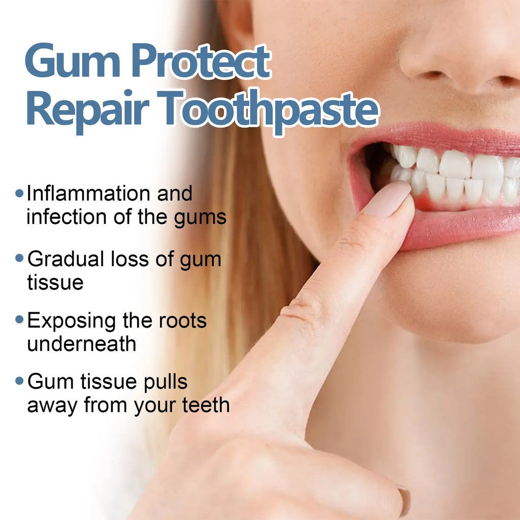 Tidesmit EELHOE gingival repair toothpaste for teeth whitening and plaque removal for gum health.