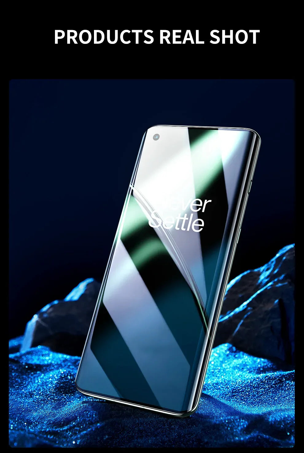 OnePlus 13 Screen Protector | 9H Hardness Anti-Fingerprint Glass Tidesmit