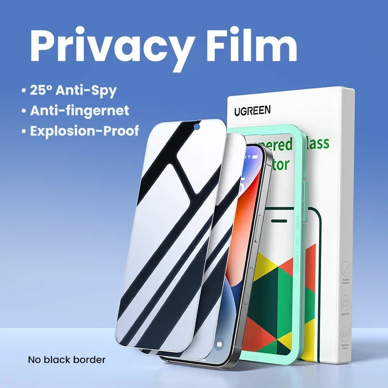 iPhone 14 Pro Max Screen Protector - 9H Tempered Glass 2 Pack by Tidesmit Privacy Film Tidesmit