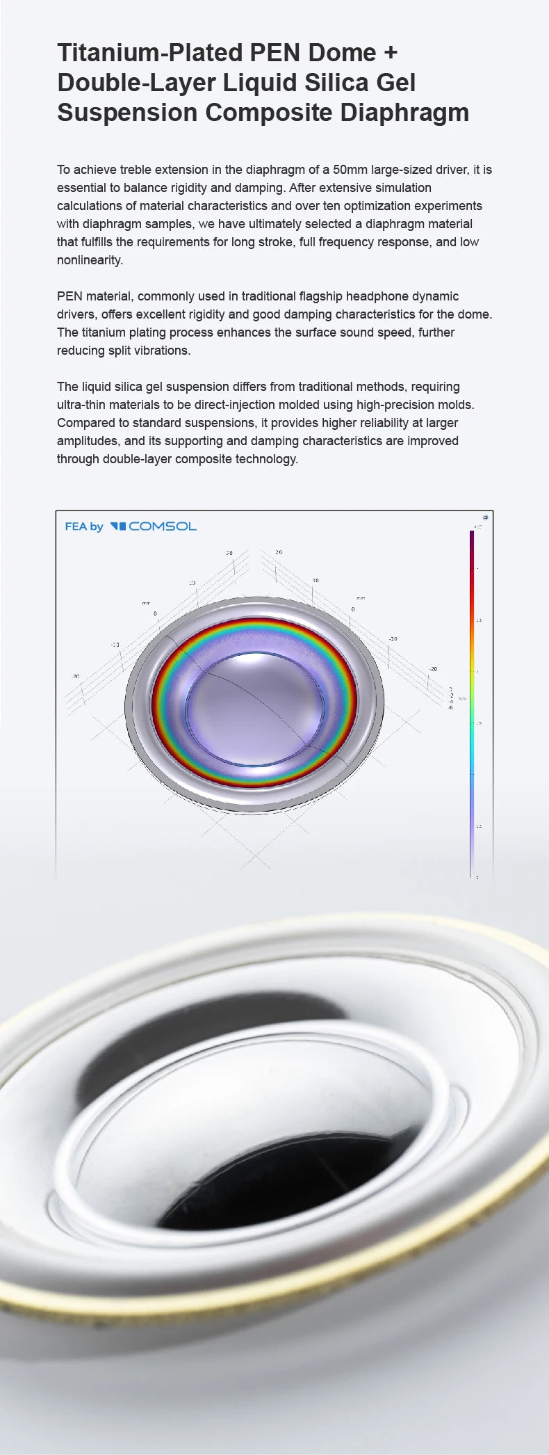 Moondrop Horizon Over-Ear Wireless Headphones with Active Noise Cancellation Tidesmit
