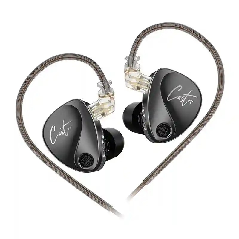 KZ Castor Tunable HiFi In-Ear Monitors | Dual-Driver Studio Precision Improved Bass NOMIC China Mainland Tidesmit