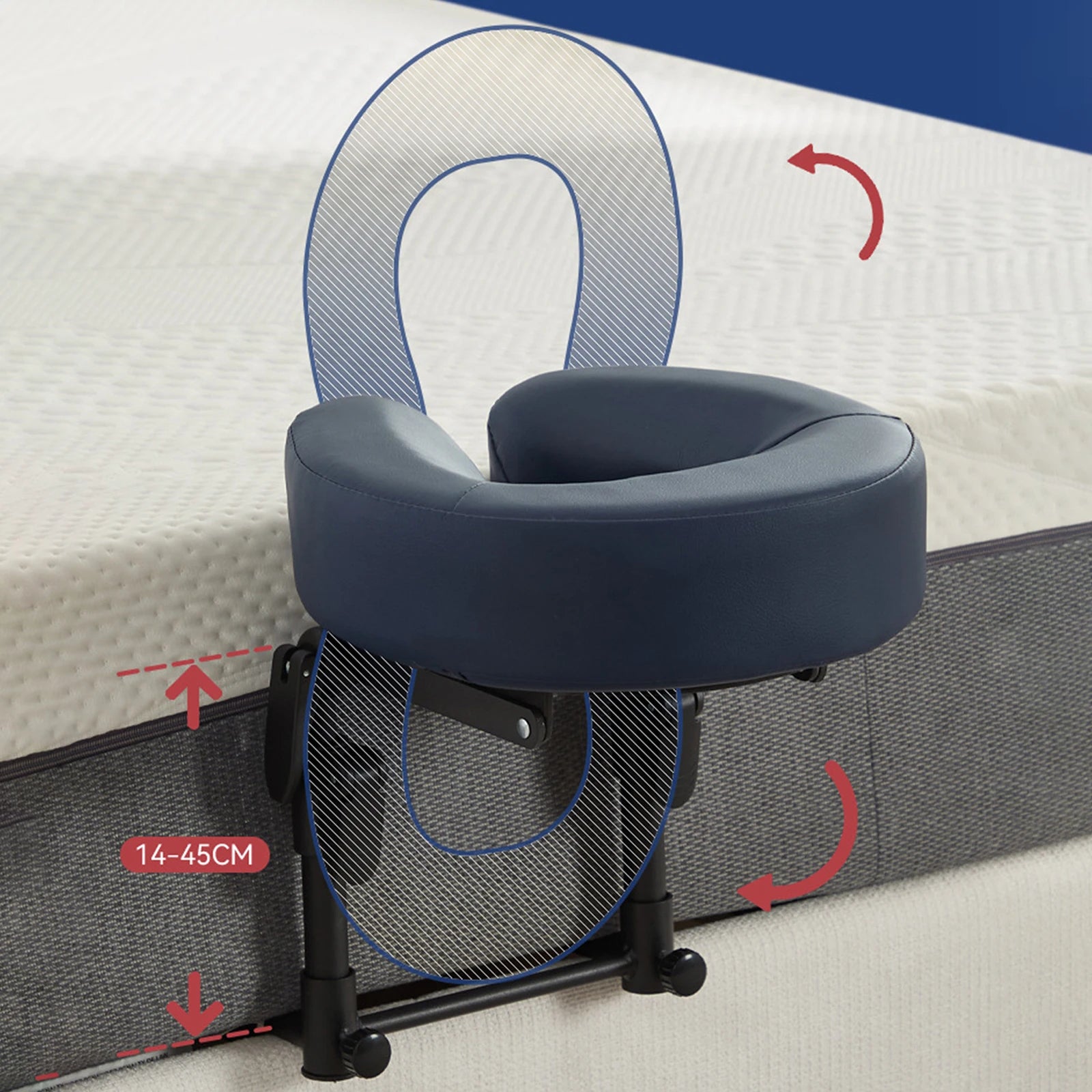 Portable Neck Massager for Cervical Relief | Ergonomic Relaxation Tool Relaxation Treatment Tidesmit