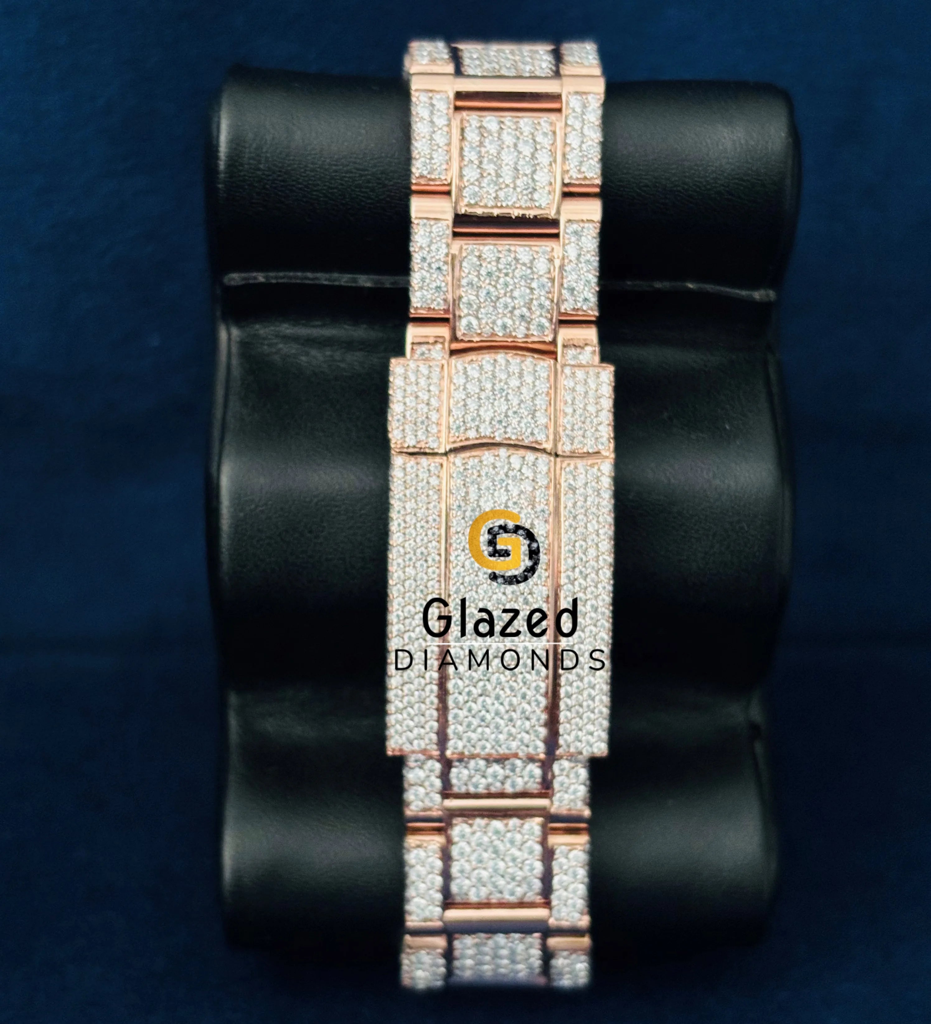 High Quality Men's Stainless Steel Automatic Mechanical Watch Luxury Lab Grown Diamond VVS Clarity ETA Movement Glass Analog