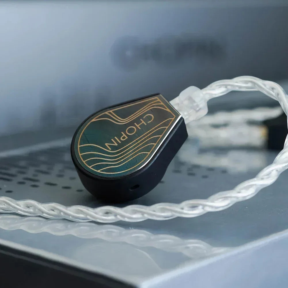 Binary Gizaudio Chopin IEMs | 1DD+3BA Hybrid HiFi Earphones | Tidesmit Tidesmit