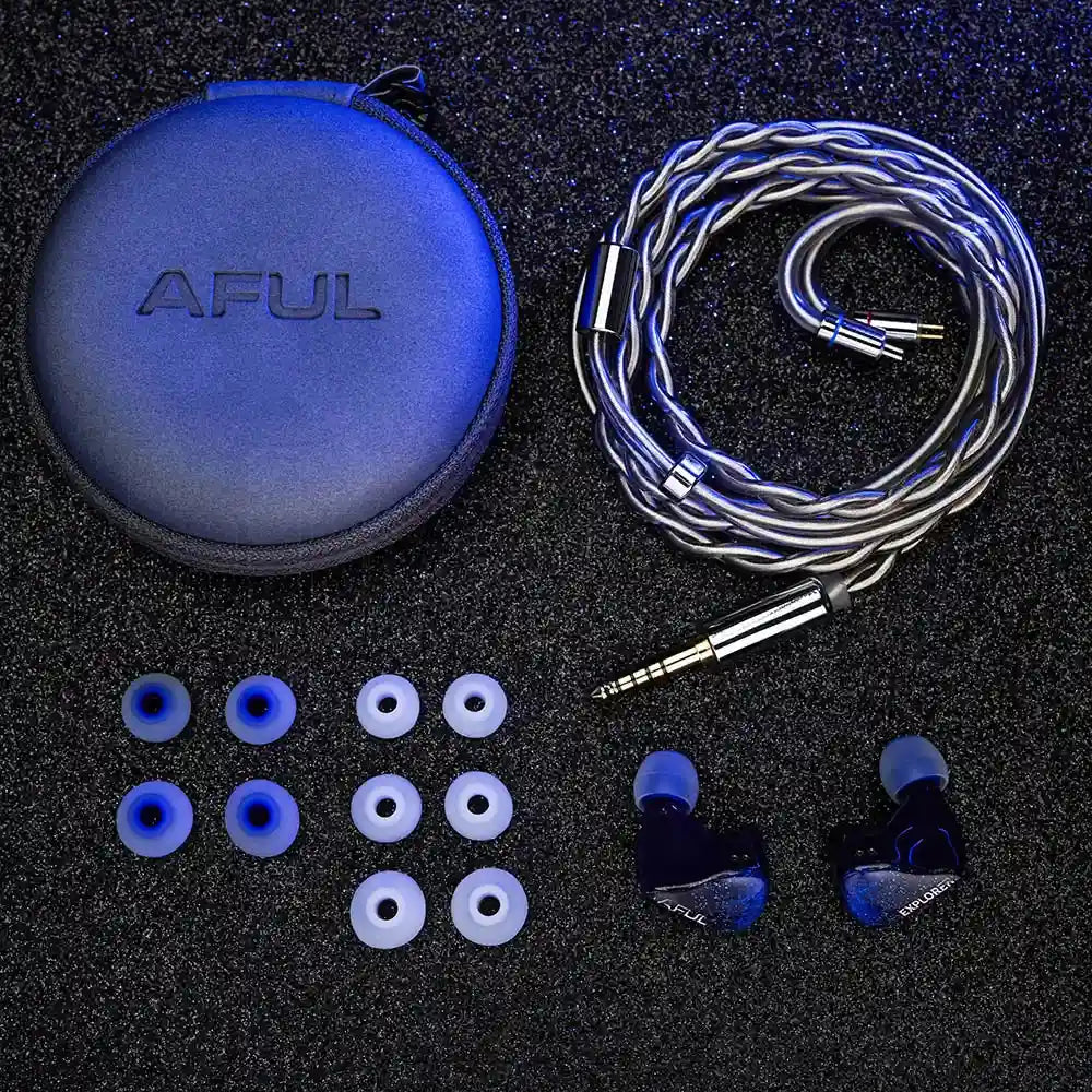 AFUL Explorer Hybrid In-Ear Monitors | 1DD+2BA HiFi Audio Performance Tidesmit