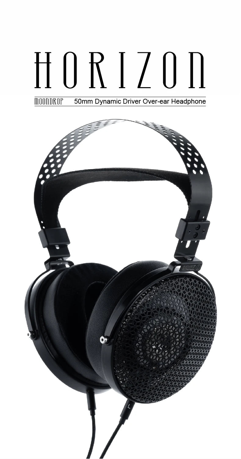Moondrop Horizon Over-Ear Wireless Headphones with Active Noise Cancellation Tidesmit
