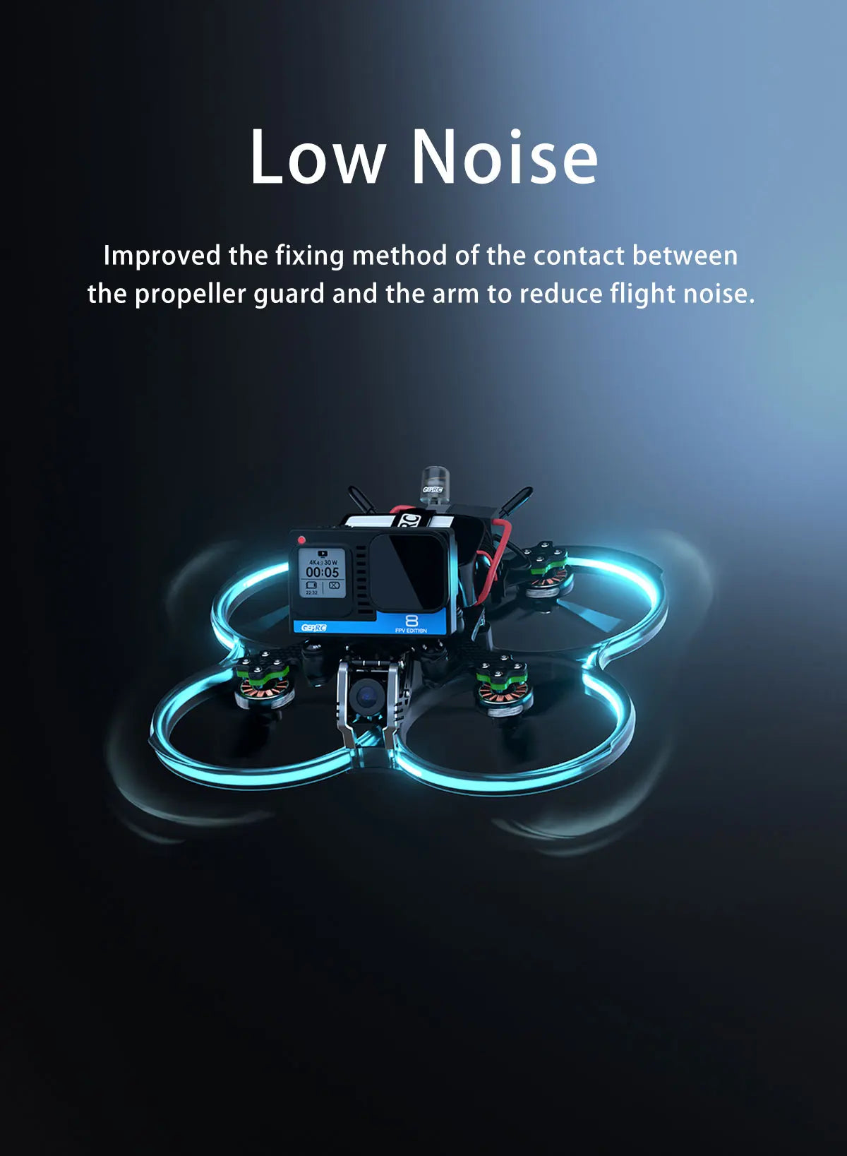 GEPRC Cinebot30 3-Inch FPV Drone 6S HD Vista Nebula Pro System Tidesmit