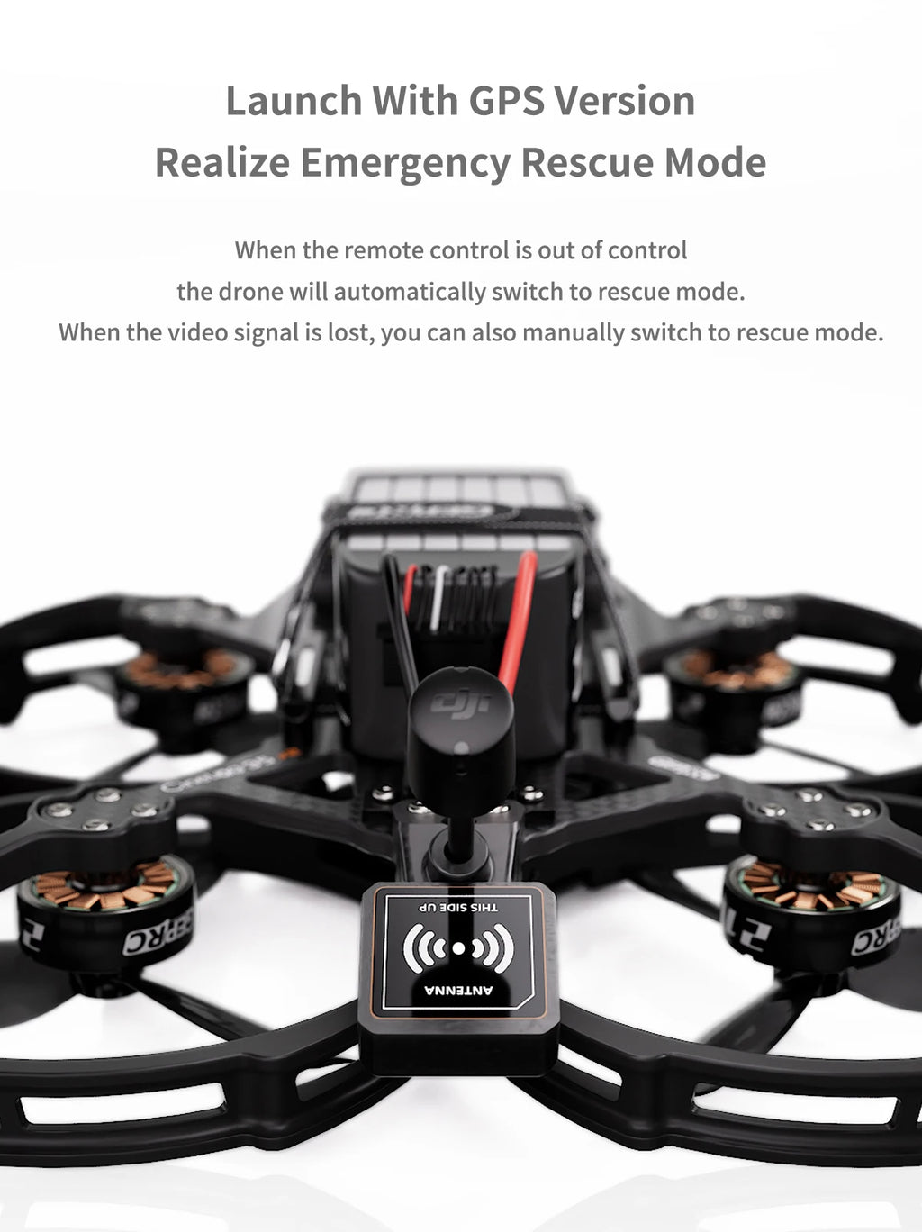 GEPRC Cinelog35 V2 Analog 6S FPV Drone for Freestyle Cinematography Tidesmit
