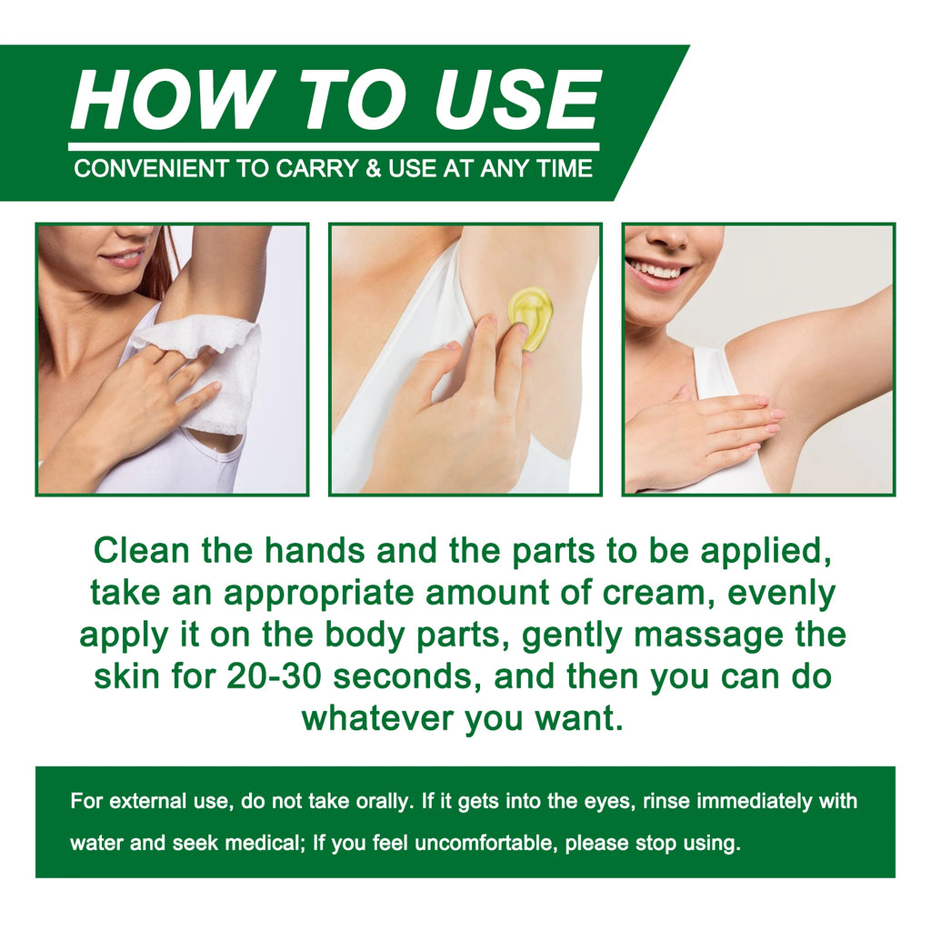 Tidesmit body odor remover cream for underarm odor, a refreshing, long-lasting antiperspirant for daily body care.