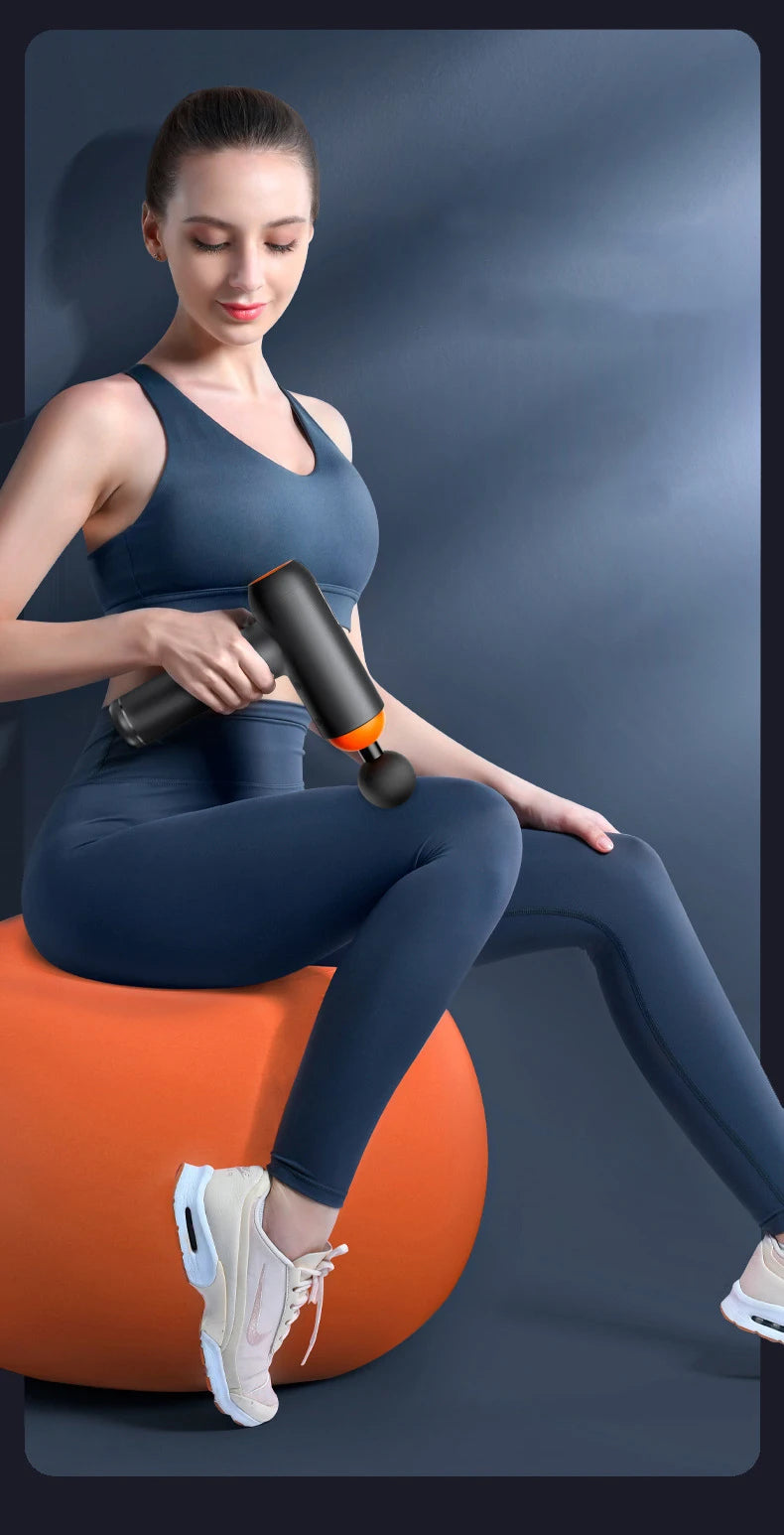 Tidesmit Percussive Therapy Massage Gun - Deep Tissue Muscle Recovery Fascia Gun Tidesmit