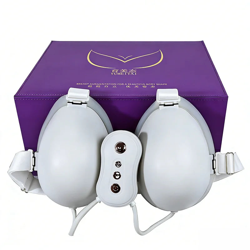 Wireless Breast Enhancement Massager - Portable Heat Therapy Device Massage Cushion Tidesmit