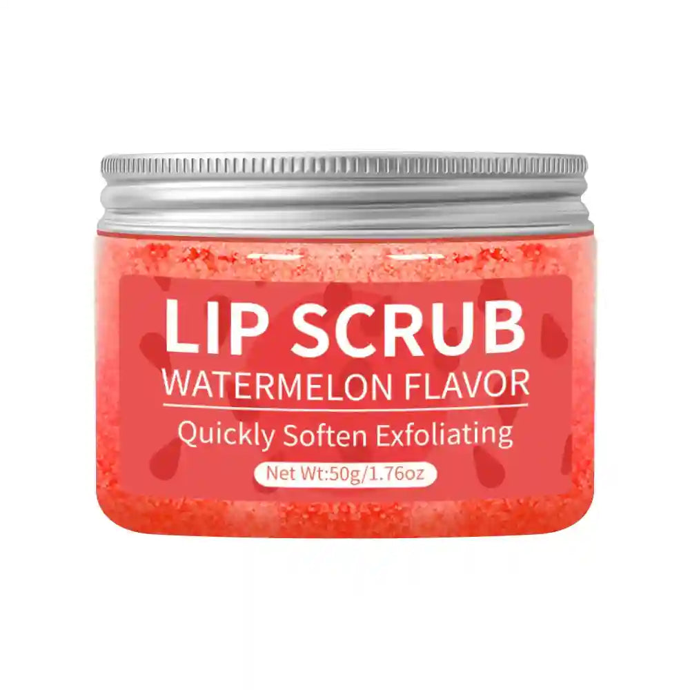 Fruit Lip Scrub Exfoliator - 50g Gentle Moisturizing Lip Treatment Lip Care Watermelon Scrub 50g Tidesmit