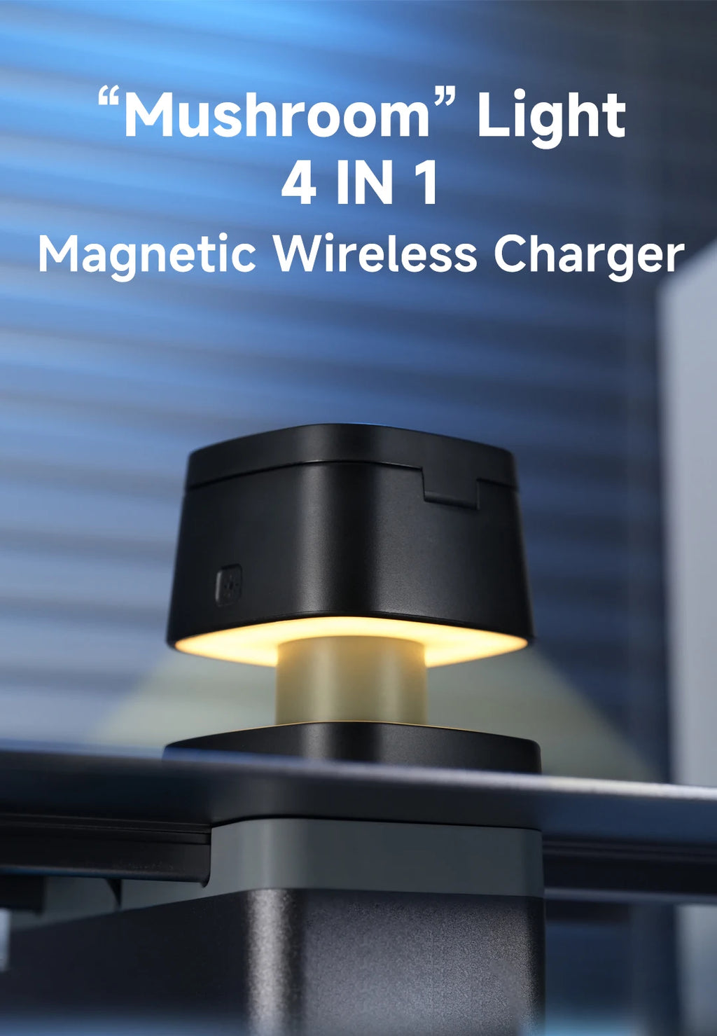 3-in-1 Magnetic Wireless Charger: Qi Certified Multi-Device Station Tidesmit