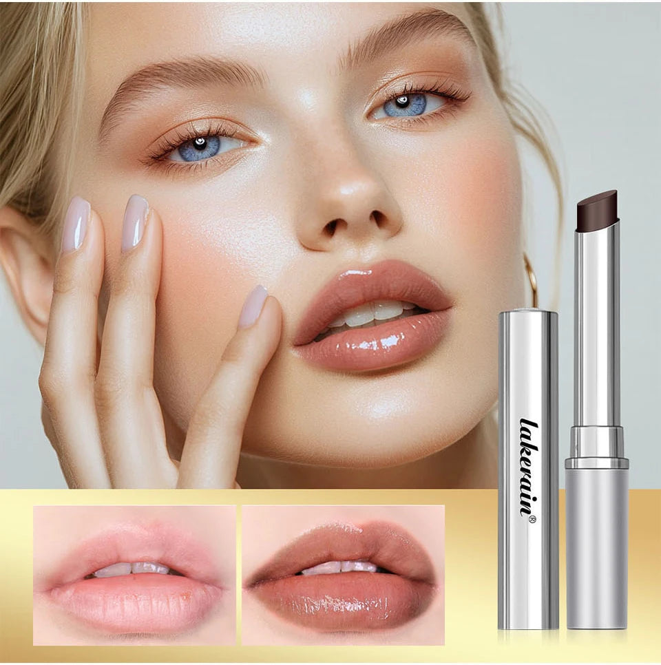 Lakerain long-lasting moisturizing honey lip balm, provides a glossy, nourishing plumping effect for smooth, hydrated lips.