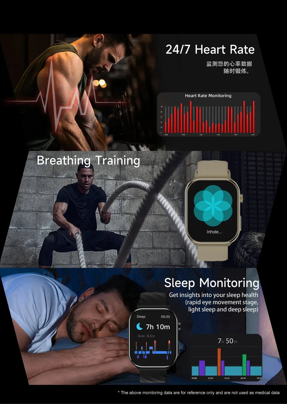 Health Smart Watch Body Temperature Sedentary Reminder Alarm Clock Multi Sports Modes Fitness Tracker Smartwatch for BT Calling - Tidesmit