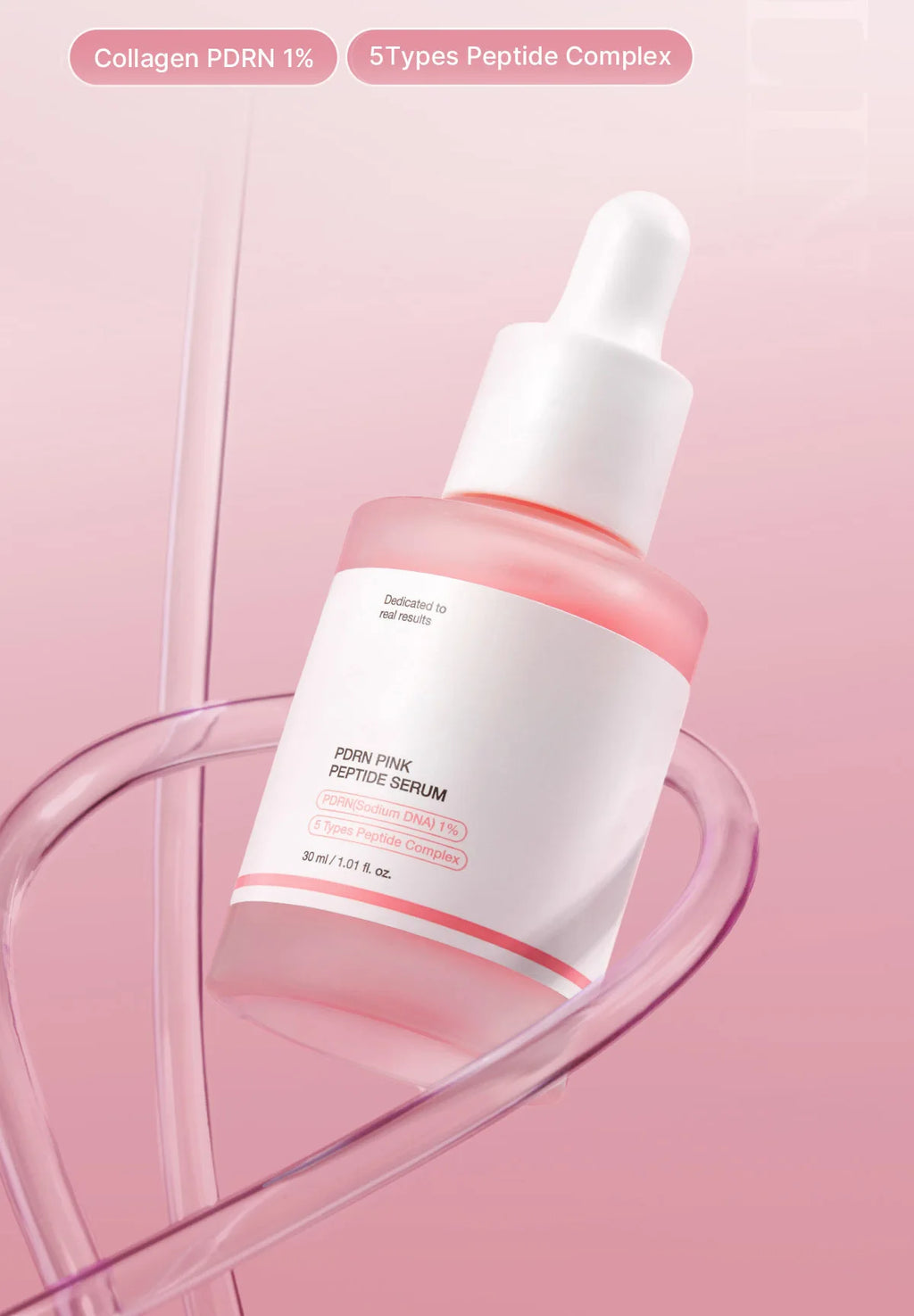 Niacinamide PDRN Pink Salmon Peptide Serum – Targets Dark Spots & Uneven Tone Hydrates Firms Smooths Fine Lines Daily Radiance