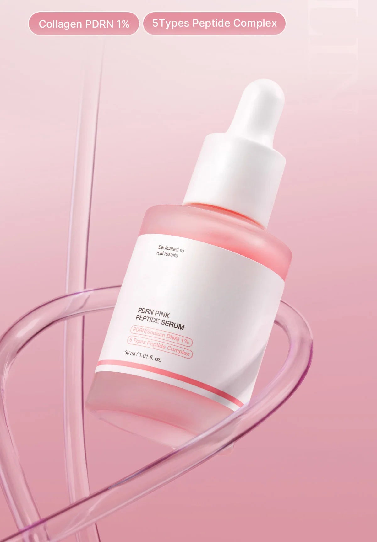 Niacinamide PDRN Pink Salmon Peptide Serum – Targets Dark Spots & Uneven Tone Hydrates Firms Smooths Fine Lines Daily Radiance