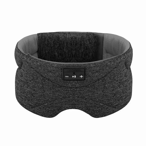 2024 White Noises Sleeping Music Headband Wireless Bluetooth Soft Sleep Headset Music Eye Mask for Travel - Tidesmit