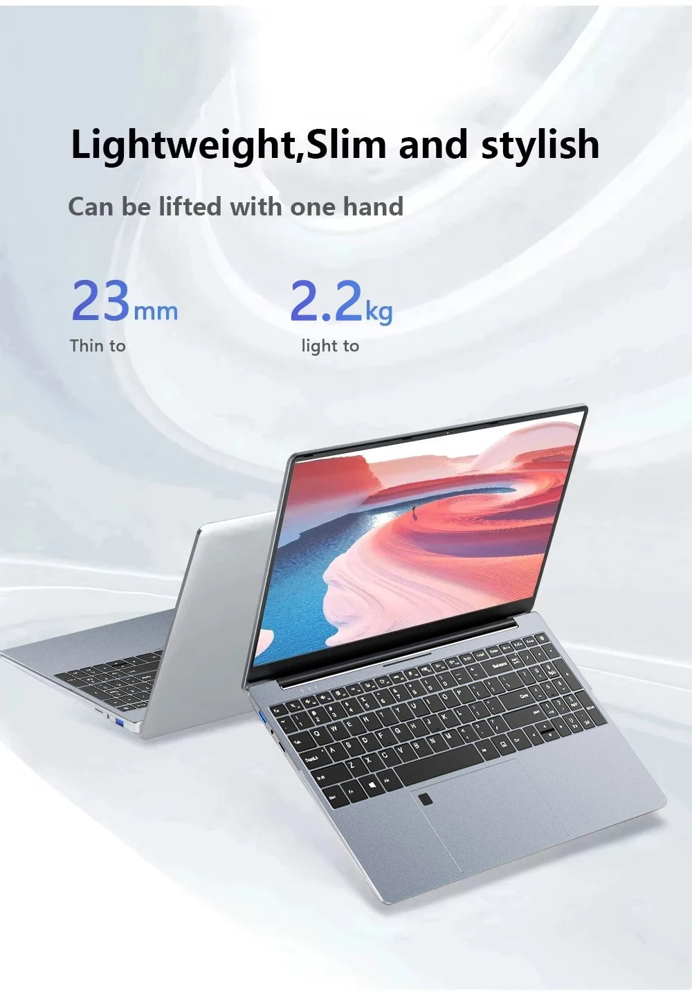 15.6" Windows 11 Pro Laptop Computer Intel Core i9 10980HK 16GB 1TB Laptops Office Computer Fingerprint Unlock Notebook PC