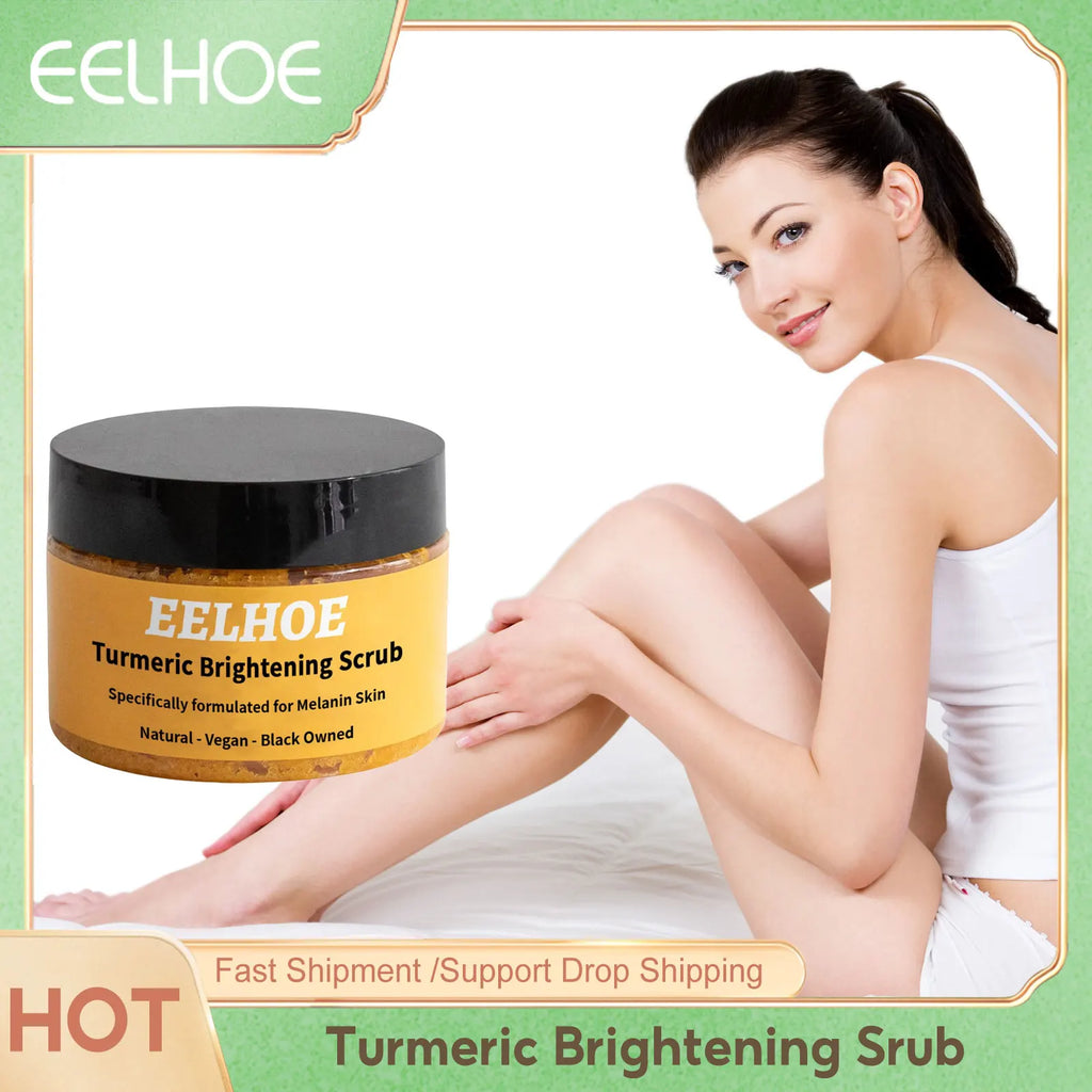 Turmeric Brightening Scrub for Dark Spots - Salon-Quality Glow Treatment Scrubs Treatments Tidesmit
