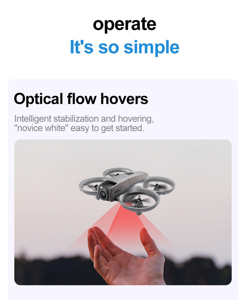 Mini 4K Camera Drone - Foldable Obstacle Avoidance Quadcopter Tidesmit