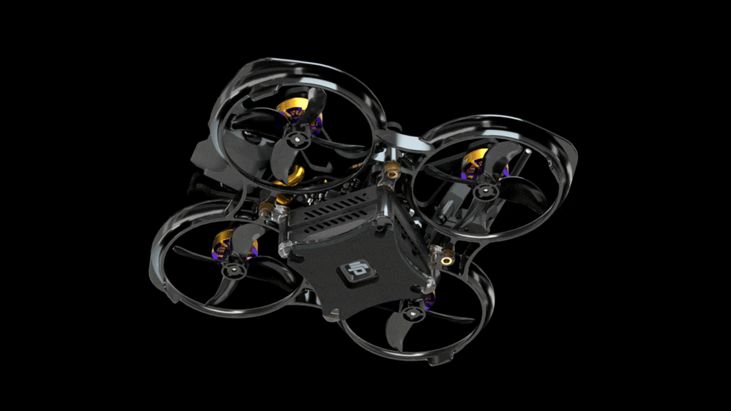 Flywoo FlyLens 75 HD Walksnail FPV Drone - 2S Whoop with ELRS 2.4G Tidesmit