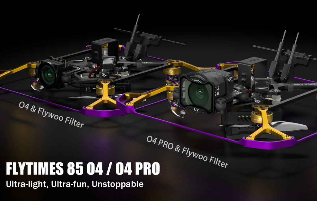 Flywoo Flytimes 85 HD O4 Pro: 2S Micro Racing FPV Drone Tidesmit