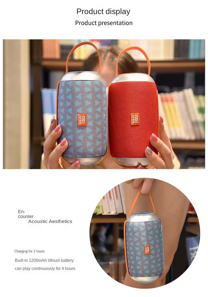 Portable Tg112 Smart Wireless Speaker Bt Waterproof Outdoor Speakers Bass Subwoofer Stereo TG-112 TG Speakers My Store