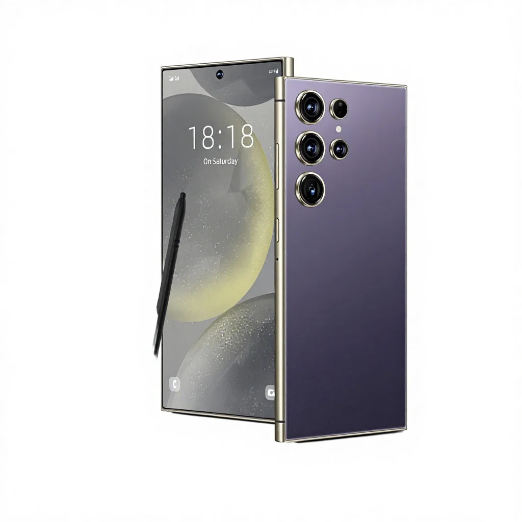 Tidesmit S26 Ultra 5G smartphone with 16GB RAM, 1TB storage, 7.3 inch HD display and 108MP camera.