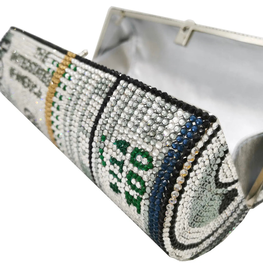 Torebki Damskie Bolso Fiesta Mujer Crystal Evening Bags Metal Clutches Small Minaudiere Handbags Wedding Box Clutch Purse Women