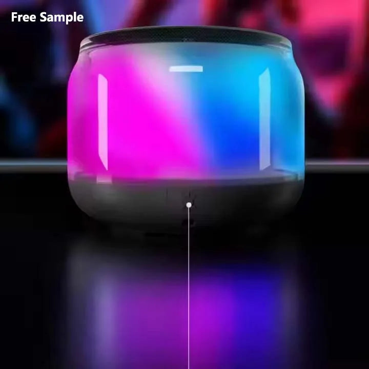 RGB Mini Speaker S300 Wireless BT Speaker with Mini Compact Lightweight Music can be Colorful My Store