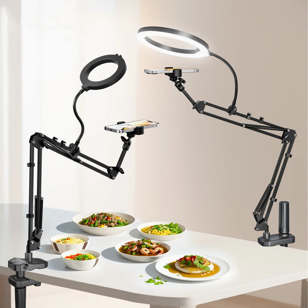 10 Inch Live Broadcast Photography Fill Light 26cm Led Live Beauty Circular Selfie Ring Light With Holder Stand Tidesmit