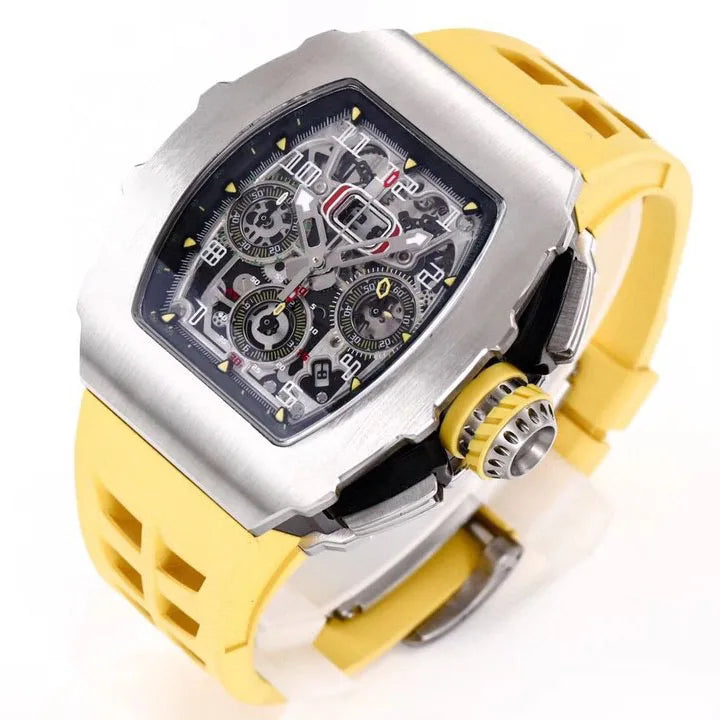 Series Titanium case Watch Features the 7750 Chronograph Mechanical Movement Making It a Luxury Men's Mechanical Watch