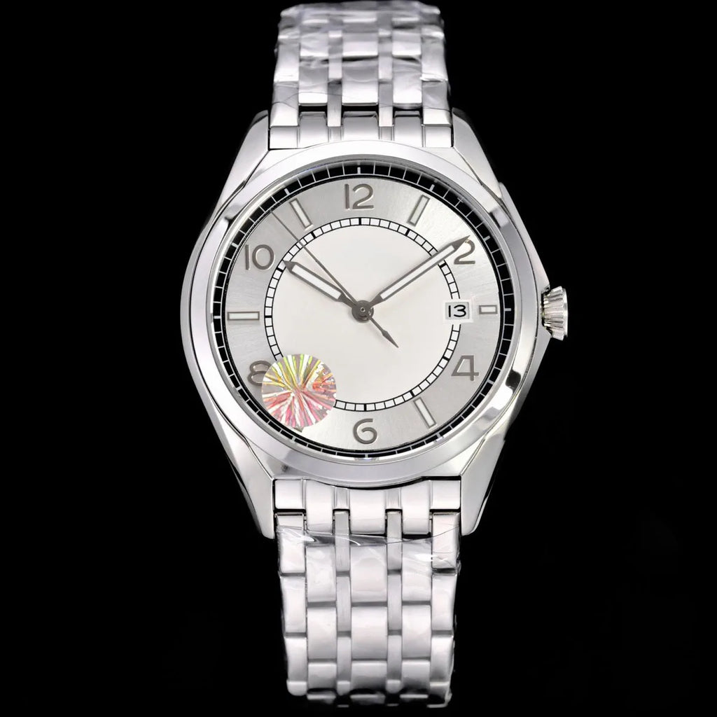 Popular Automatic Mechanical Watch Luminescent Hands Date Window Luxury Watch Men's Business Occasion Formal Watch